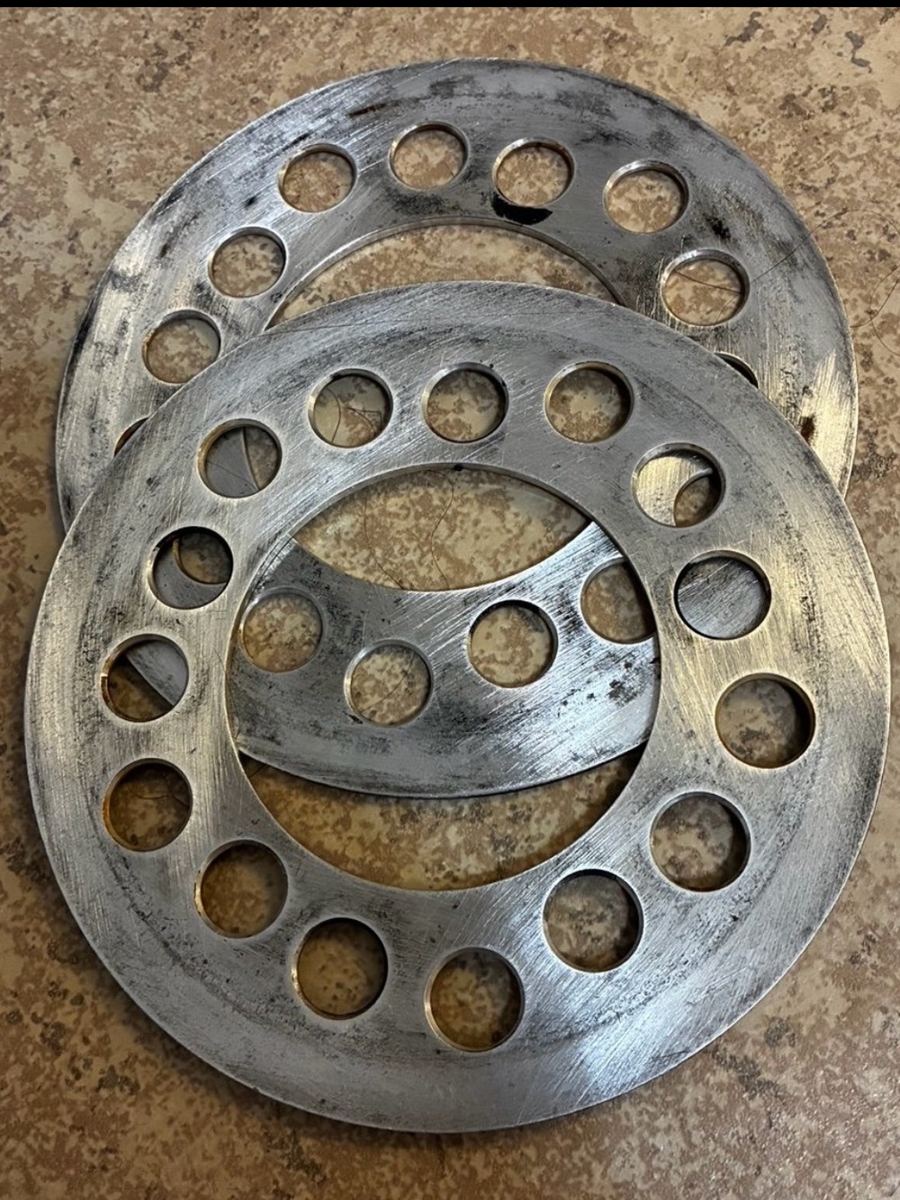 Universal Multi-Pattern Hole Aluminum Wheel Universal Spacer.